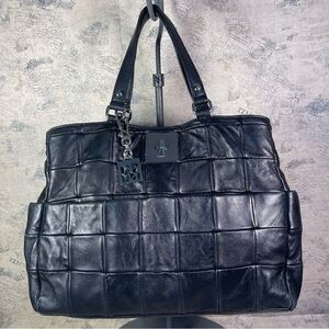 DKNY Leather  Patchwork  tote bag
